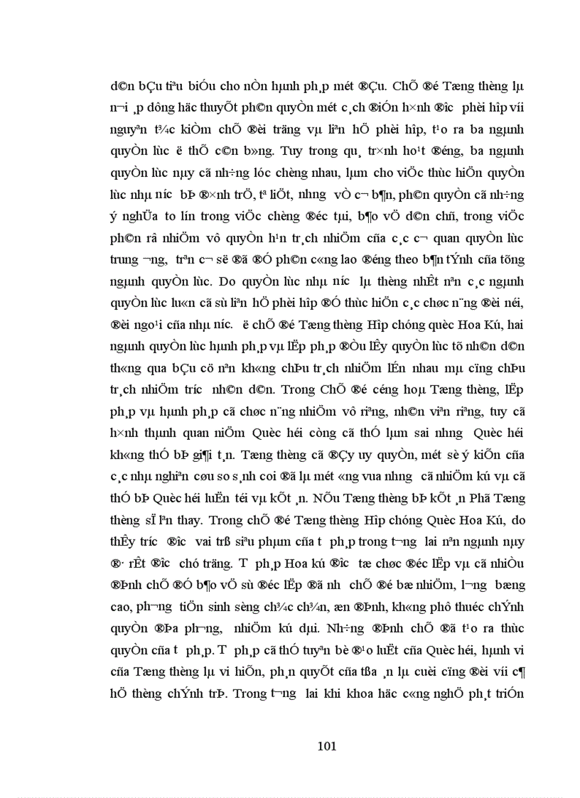 image for page Chế độ Tổng thống hợp chúng quốc Hoa Kỳ sự hình thành và phát triển