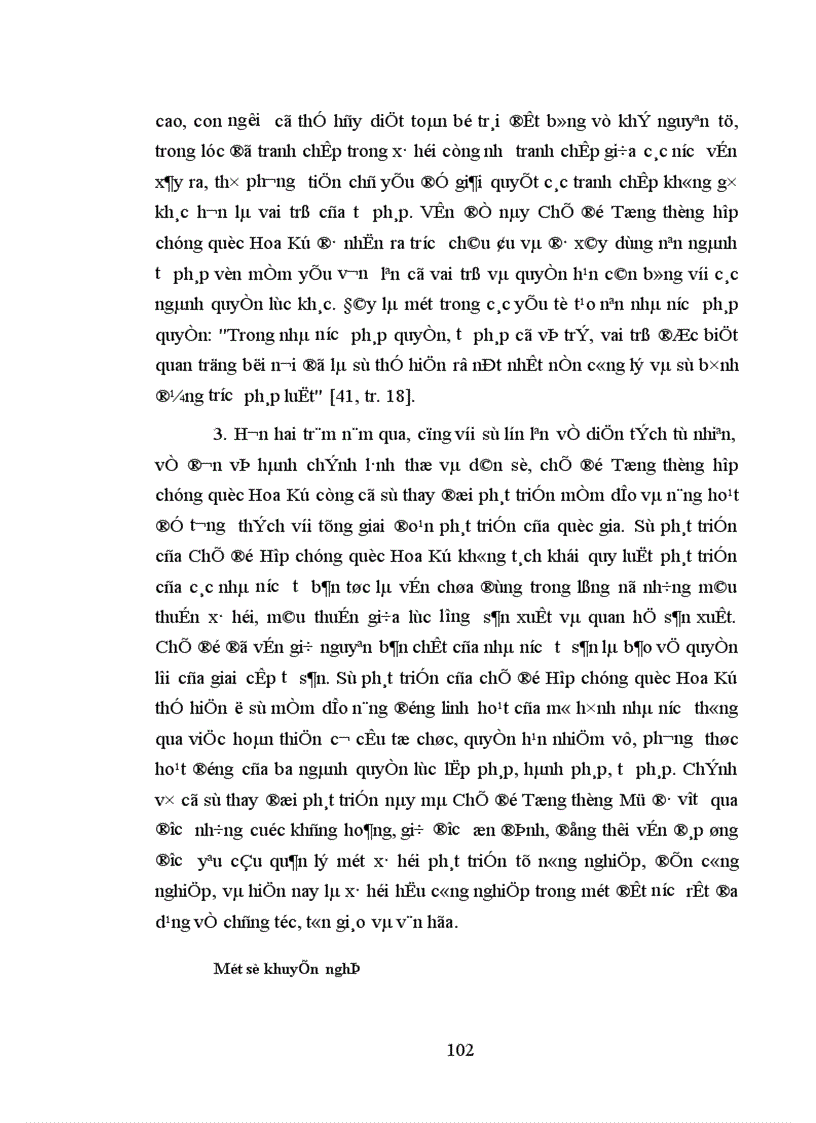 image for page Chế độ Tổng thống hợp chúng quốc Hoa Kỳ sự hình thành và phát triển