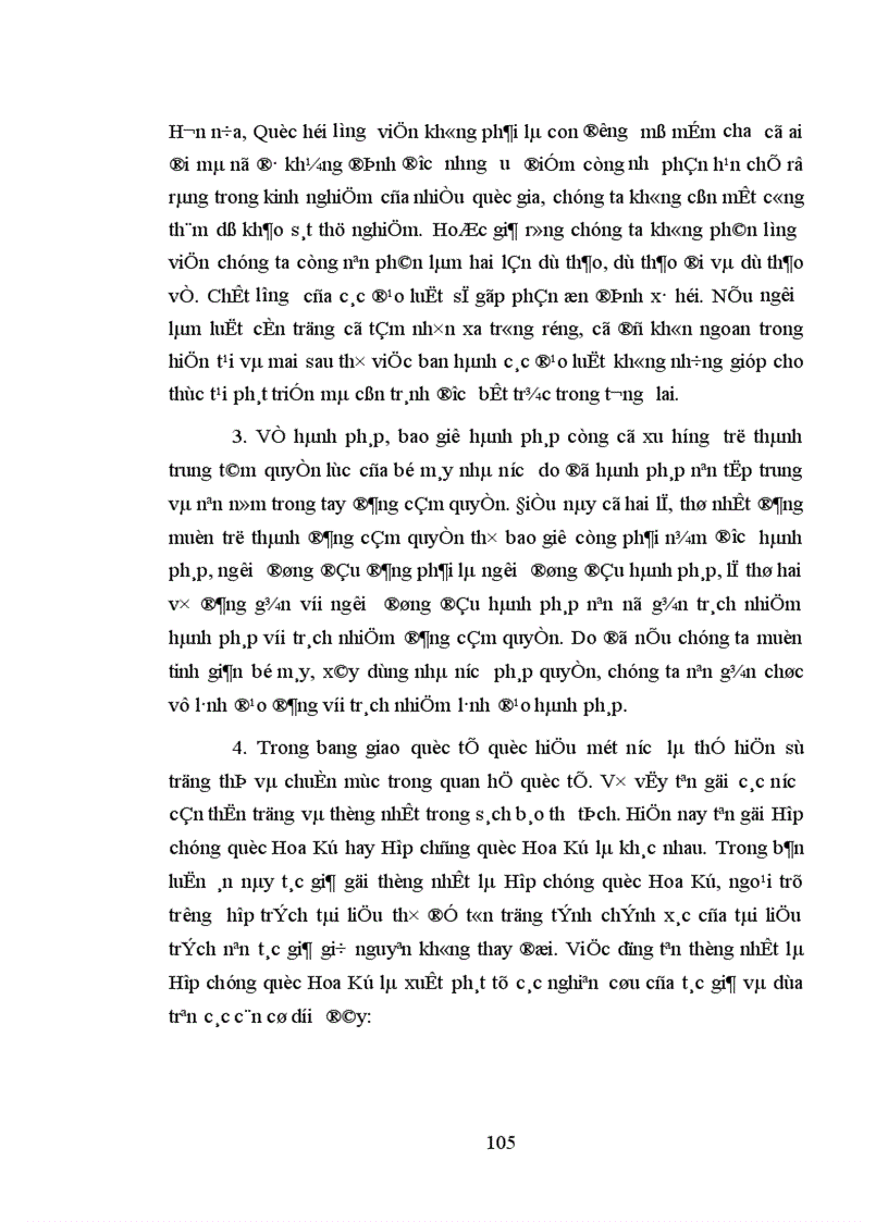 image for page Chế độ Tổng thống hợp chúng quốc Hoa Kỳ sự hình thành và phát triển