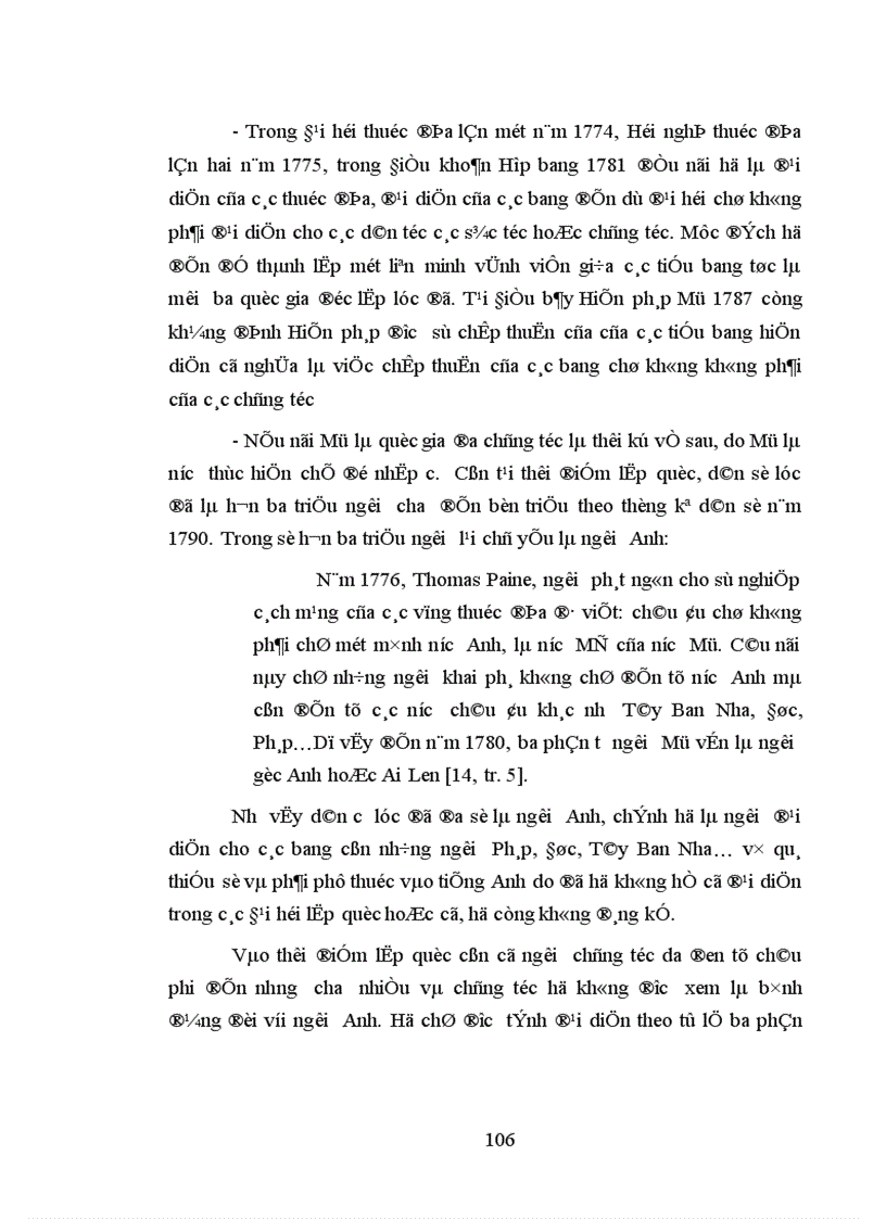 image for page Chế độ Tổng thống hợp chúng quốc Hoa Kỳ sự hình thành và phát triển