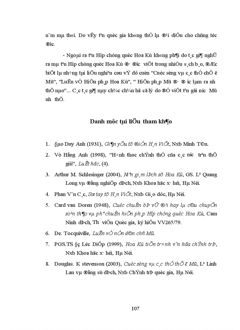 image for page Chế độ Tổng thống hợp chúng quốc Hoa Kỳ sự hình thành và phát triển