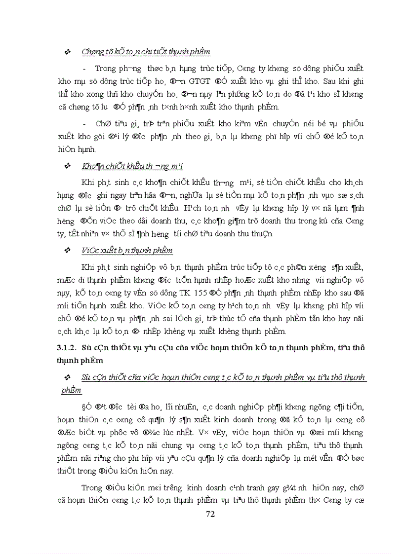 image for page Hoàn thiện công tác kế toán thành phẩm và tiêu thụ thành phẩm tại Công ty cổ phần May 10 1