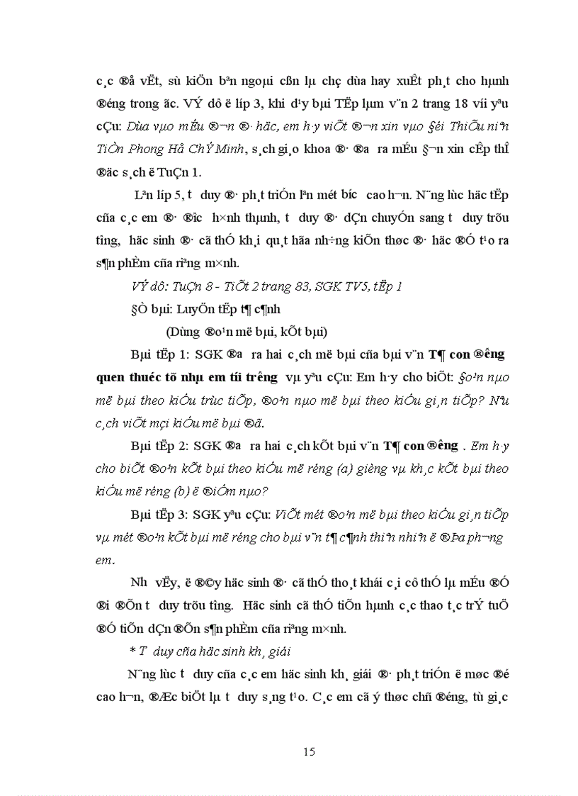 image for page Tổ chức dạy học Tập làm văn lớp 5 phù hợp trình độ học sinh 1