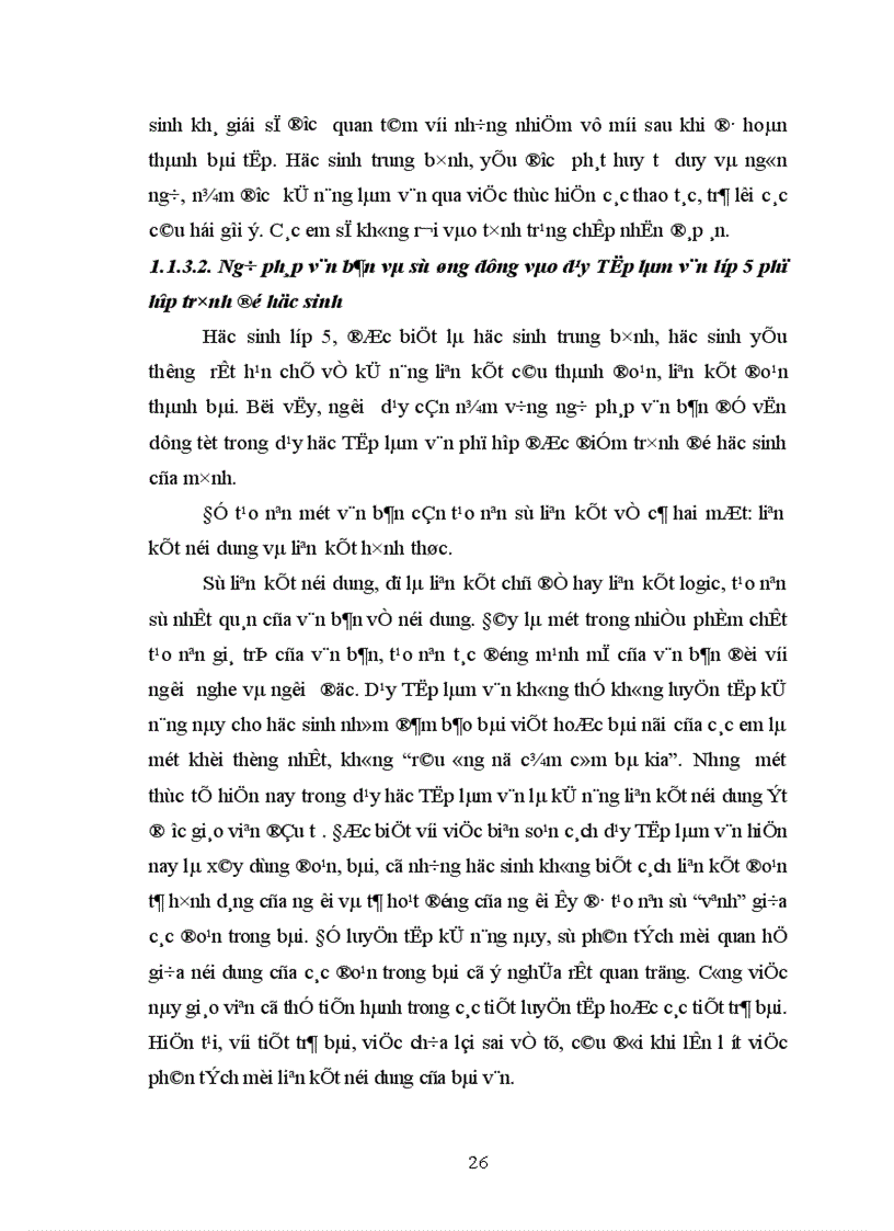 image for page Tổ chức dạy học Tập làm văn lớp 5 phù hợp trình độ học sinh 1