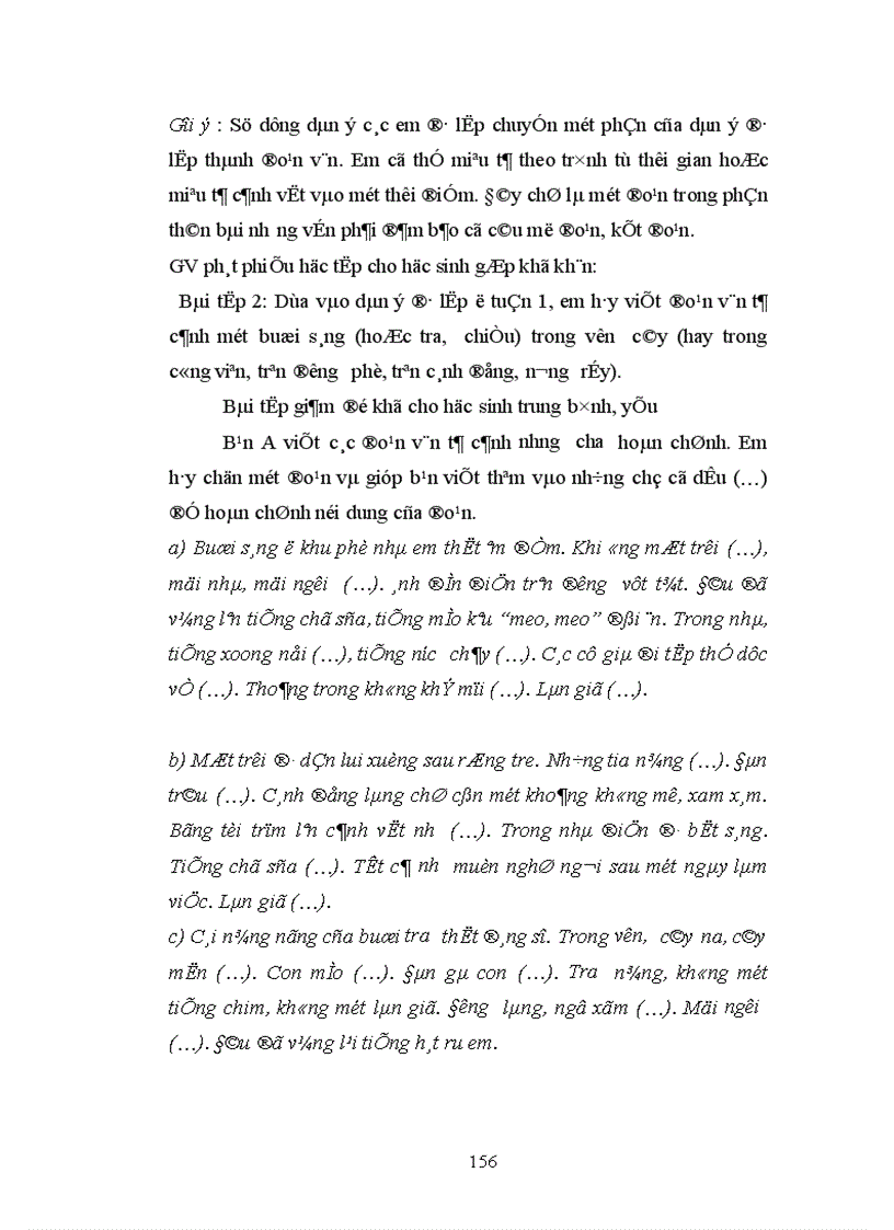 image for page Tổ chức dạy học Tập làm văn lớp 5 phù hợp trình độ học sinh 1