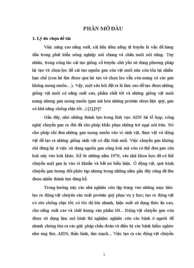 image for page Thử nghiệm chuyển gen GFP trên gà Gallus gallus domesticus sử dụng vector pT2 BH CVpf SB11 bằng phương pháp chuyển gen qua tinh trùng và vi tiêm vào phôi gà 0 giờ ấp 1