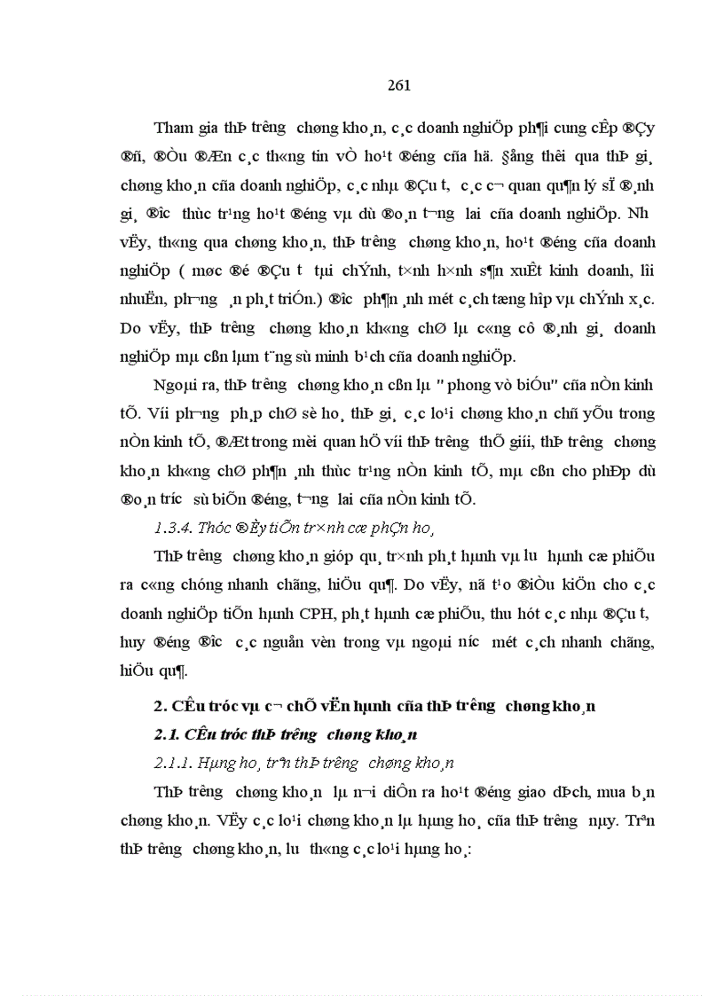 image for page Sự cần thiết phát triển thị trường chứng khoán và thực trạng thị trường chứng khoán ở Việt Nam hiện nay