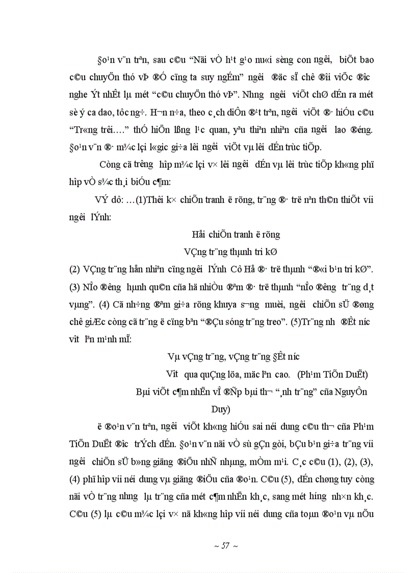 image for page Tổ chức chữa lỗi câu trong bài làm văn cho học sinh trung học cơ sở 1