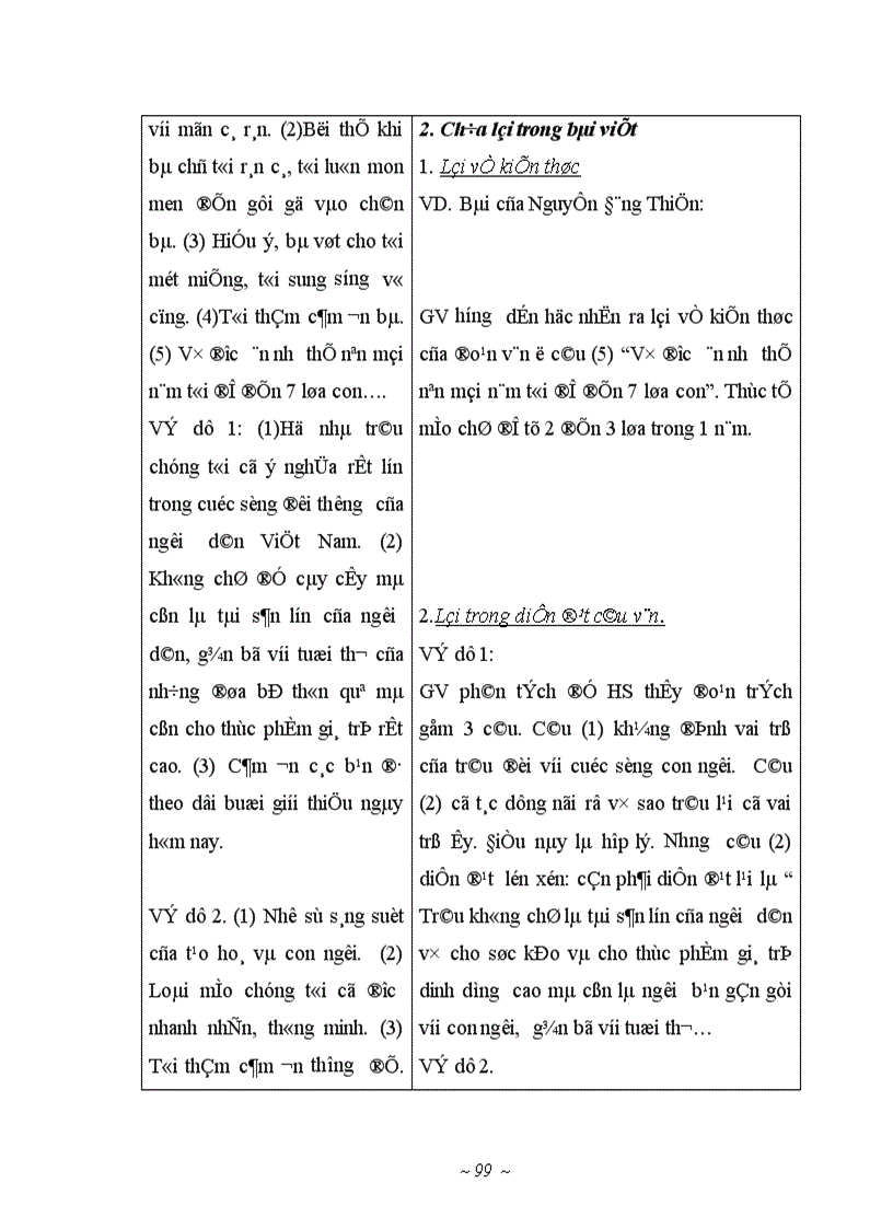 image for page Tổ chức chữa lỗi câu trong bài làm văn cho học sinh trung học cơ sở 1