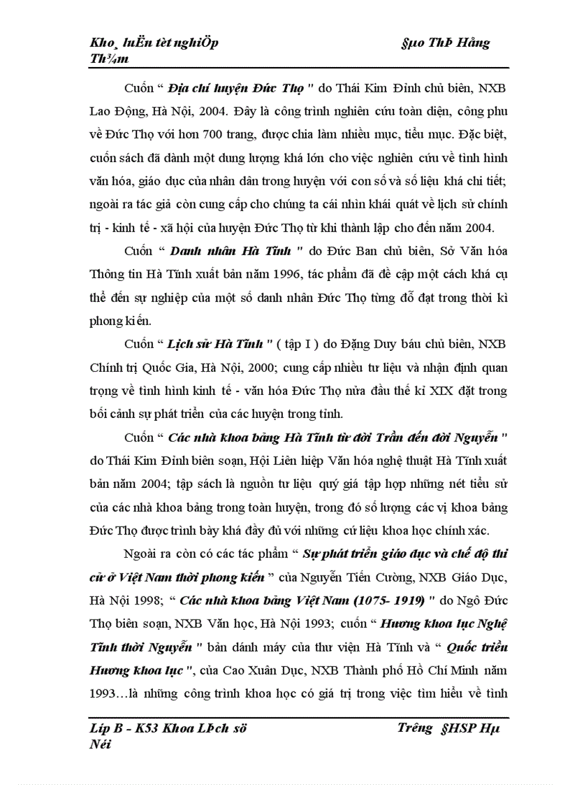 image for page Bước đầu tìm hiểu truyền thống khoa bảng của nhân dân huyện Đức Thọ Hà Tĩnh thời kì phong kiến