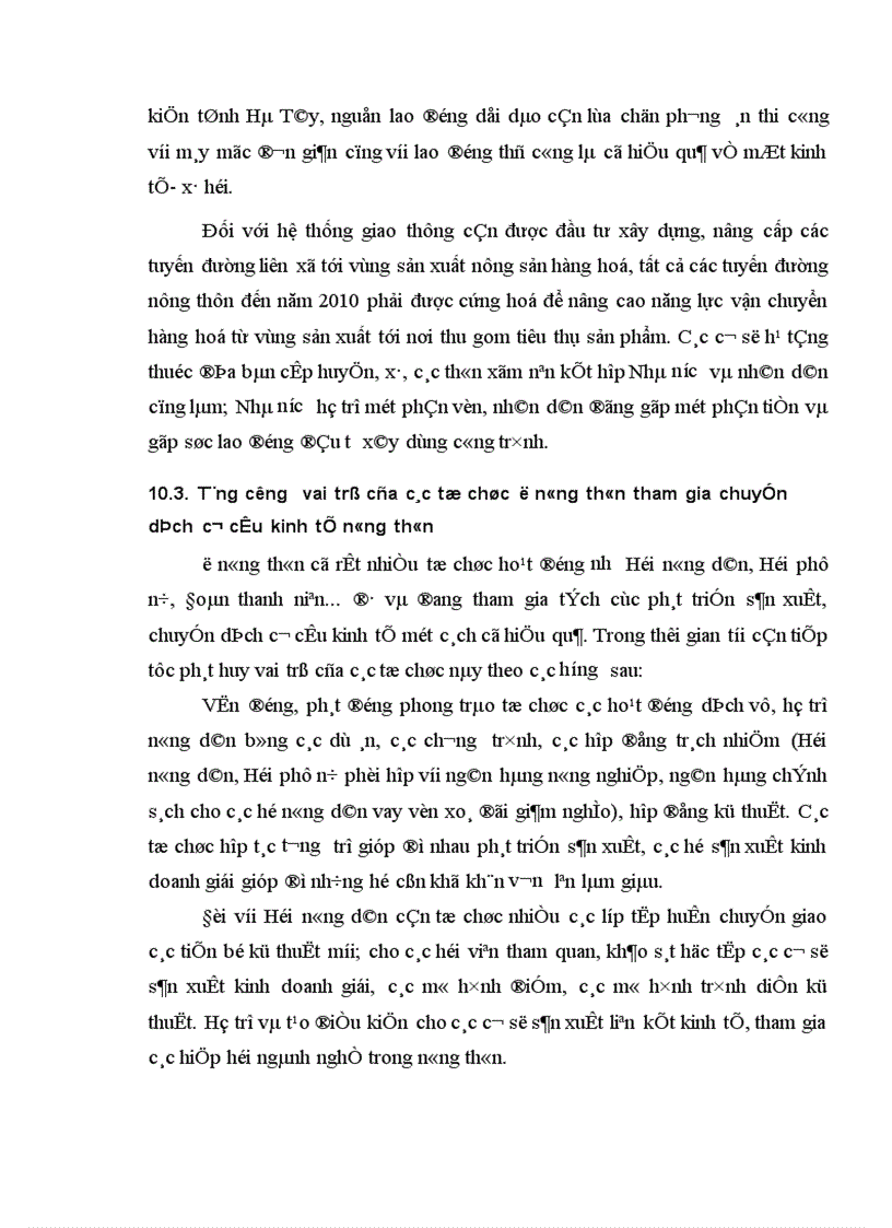 image for page Thực trạng và giải pháp thúc đẩy chuyển dịch cơ cấu kinh tế nông thôn theo hướng công nghiệp hoá hiện đại hoá ở tỉnh Hà Tây