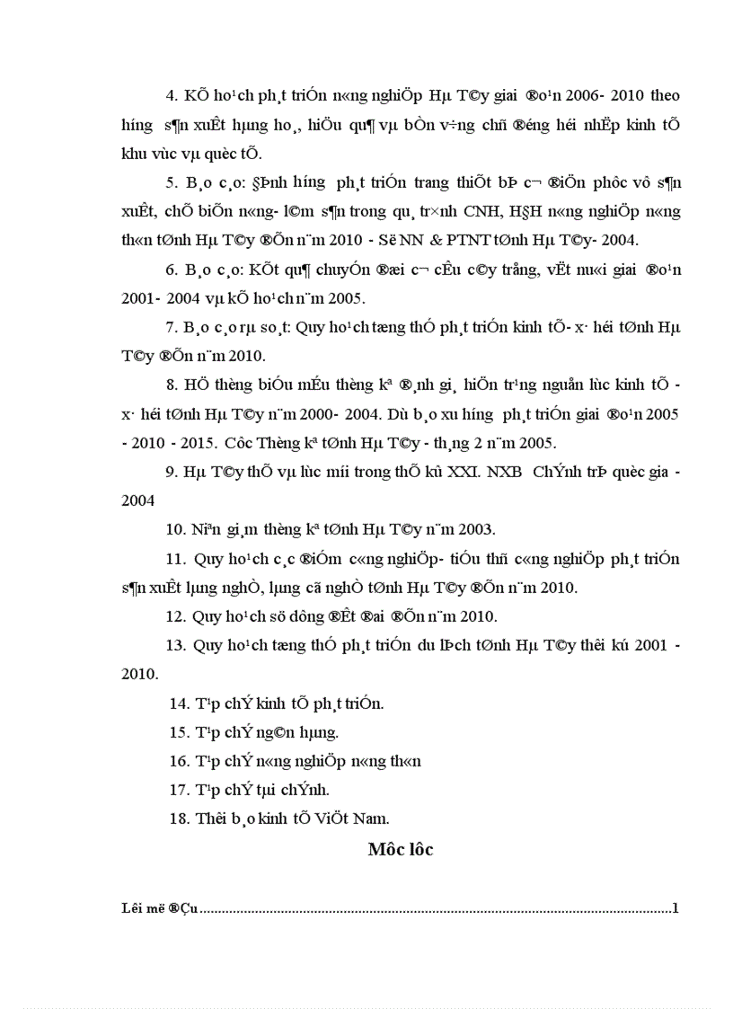 image for page Thực trạng và giải pháp thúc đẩy chuyển dịch cơ cấu kinh tế nông thôn theo hướng công nghiệp hoá hiện đại hoá ở tỉnh Hà Tây