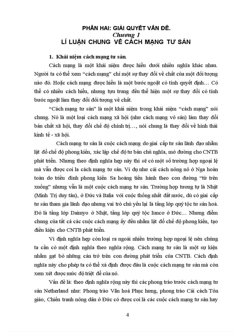 image for page tính triệt để không triệt để của các cuộc cách mạng tư sản