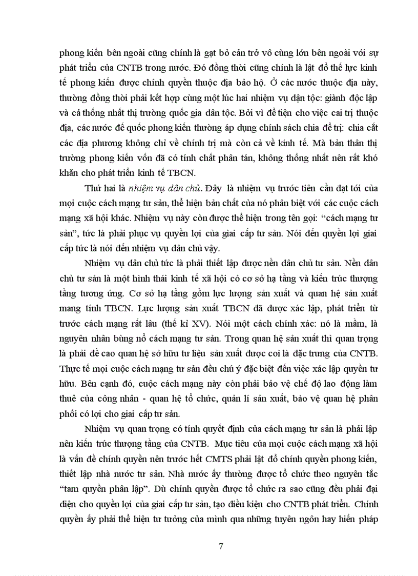 image for page tính triệt để không triệt để của các cuộc cách mạng tư sản