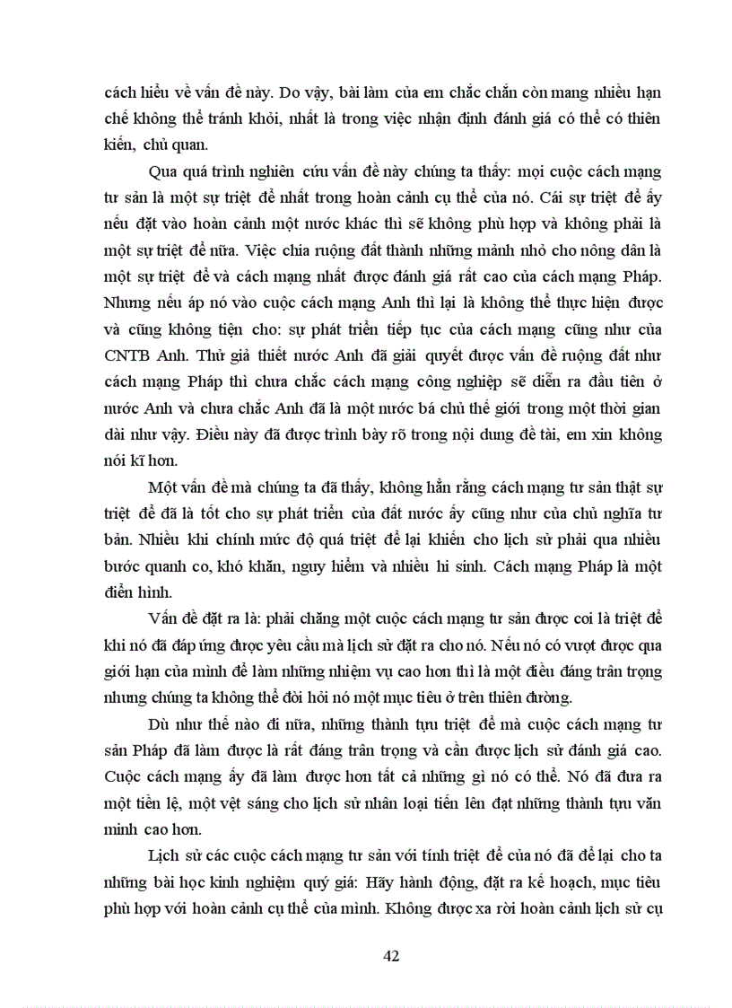 image for page tính triệt để không triệt để của các cuộc cách mạng tư sản