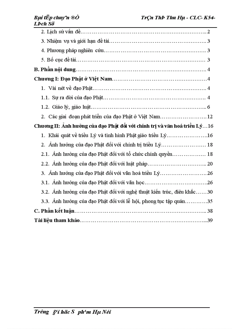 image for page Ảnh hưởng của đạo Phật đối với chính trị và văn hoá triều Lý