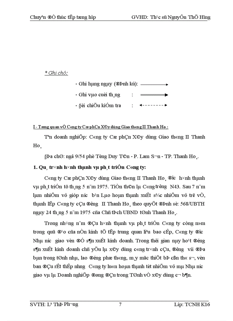 image for page Kế toán nguyên vật liệu tại Công ty Cổ phần Xây dựng Giao thông II Thanh Hoá