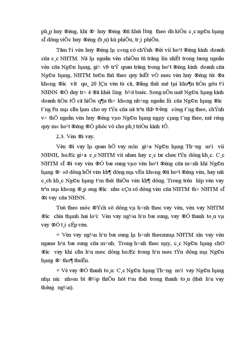 image for page Một số biện pháp nâng cao hiệu quả nghiệp vụ khai thác vốn tại chi nhánh Ngân Hàng Nông nghiệp và phát triển nông thôn Láng Hạ 1