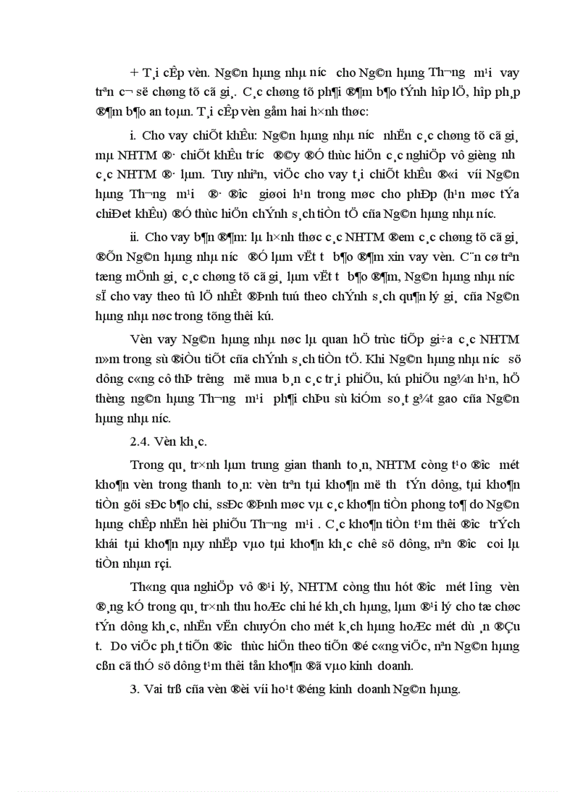 image for page Một số biện pháp nâng cao hiệu quả nghiệp vụ khai thác vốn tại chi nhánh Ngân Hàng Nông nghiệp và phát triển nông thôn Láng Hạ 1