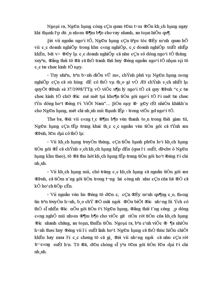 image for page Một số biện pháp nâng cao hiệu quả nghiệp vụ khai thác vốn tại chi nhánh Ngân Hàng Nông nghiệp và phát triển nông thôn Láng Hạ 1