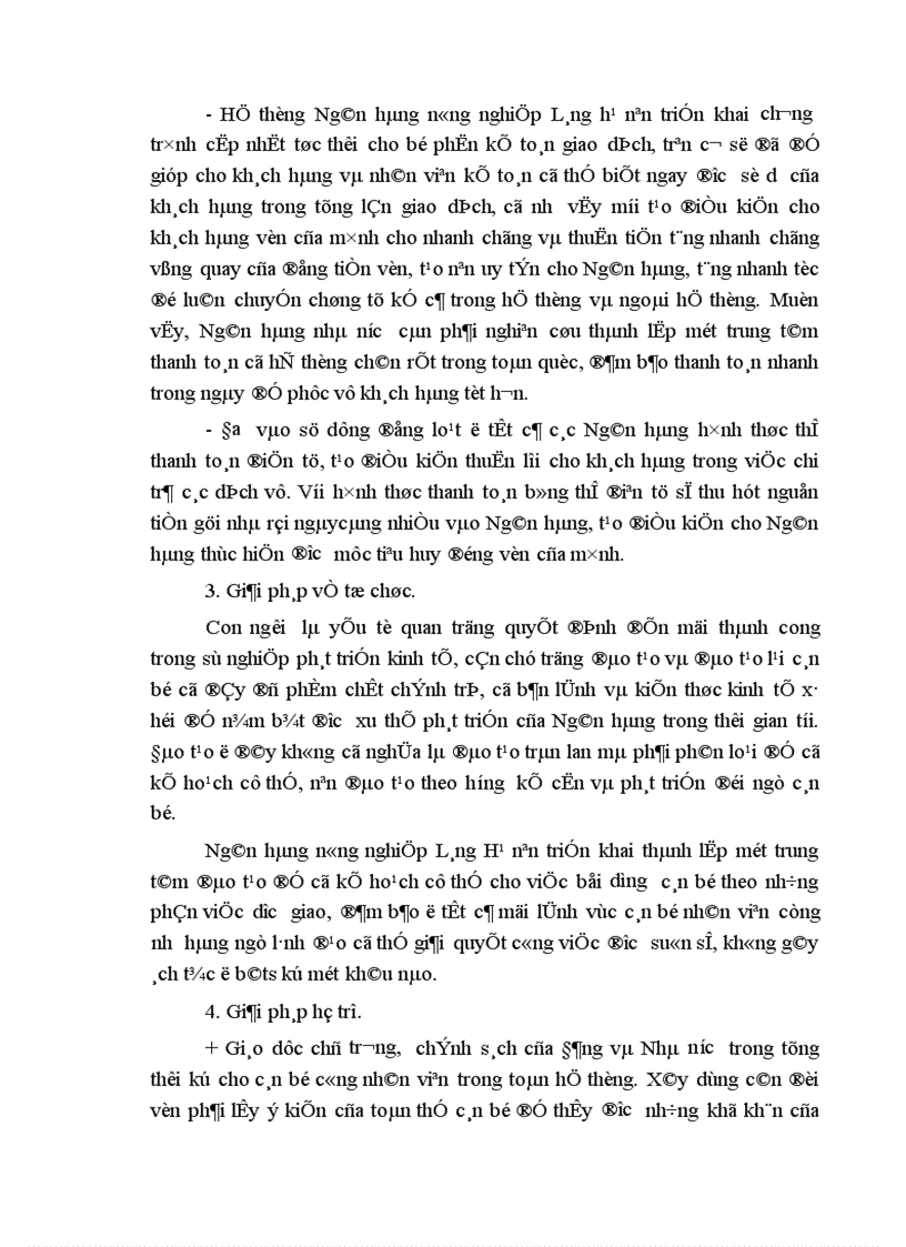 image for page Một số biện pháp nâng cao hiệu quả nghiệp vụ khai thác vốn tại chi nhánh Ngân Hàng Nông nghiệp và phát triển nông thôn Láng Hạ 1