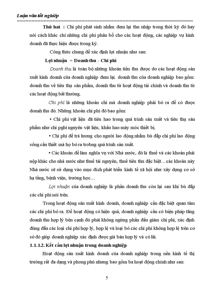 image for page Lợi nhuận và các giải pháp góp phần tăng lợi nhuận tại Công ty cổ phần phát triển công nghệ nông thôn 1