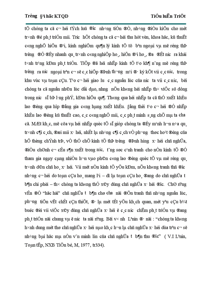 image for page Việt Nam trong xu thế hội nhập và phát triển dưới con mắt triết học 1