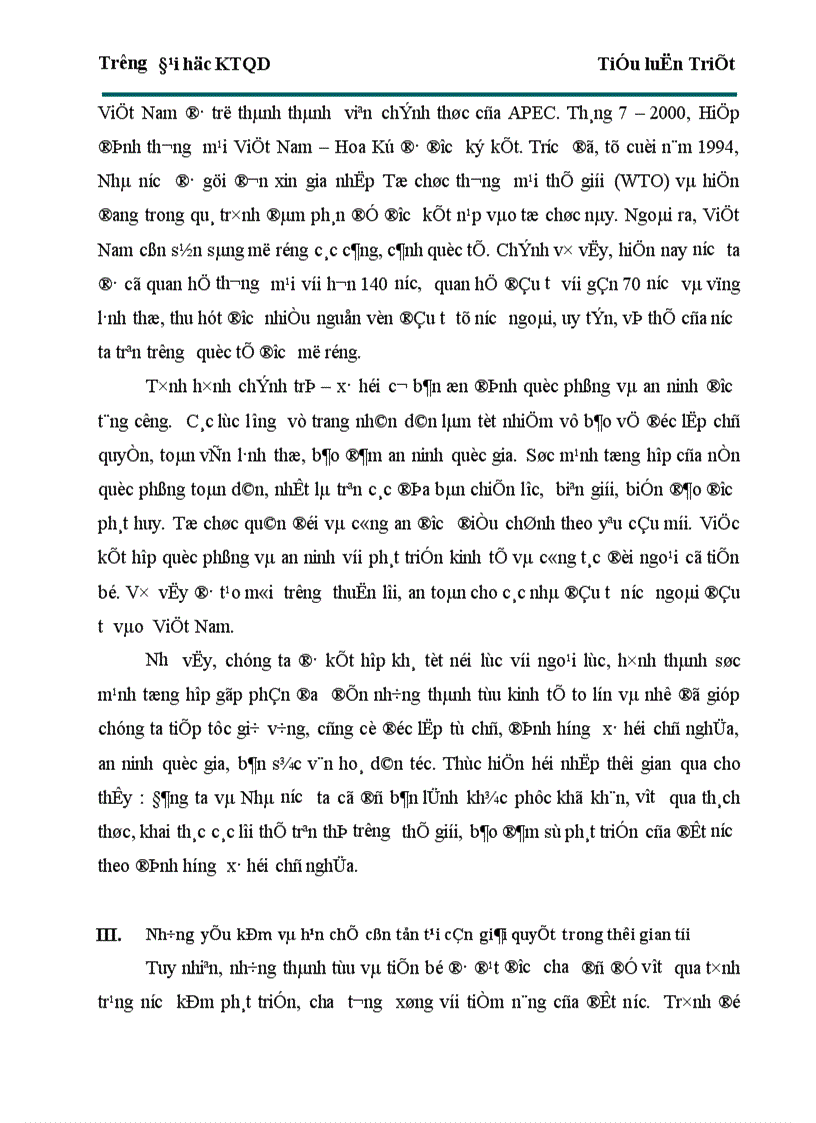 image for page Việt Nam trong xu thế hội nhập và phát triển dưới con mắt triết học 1