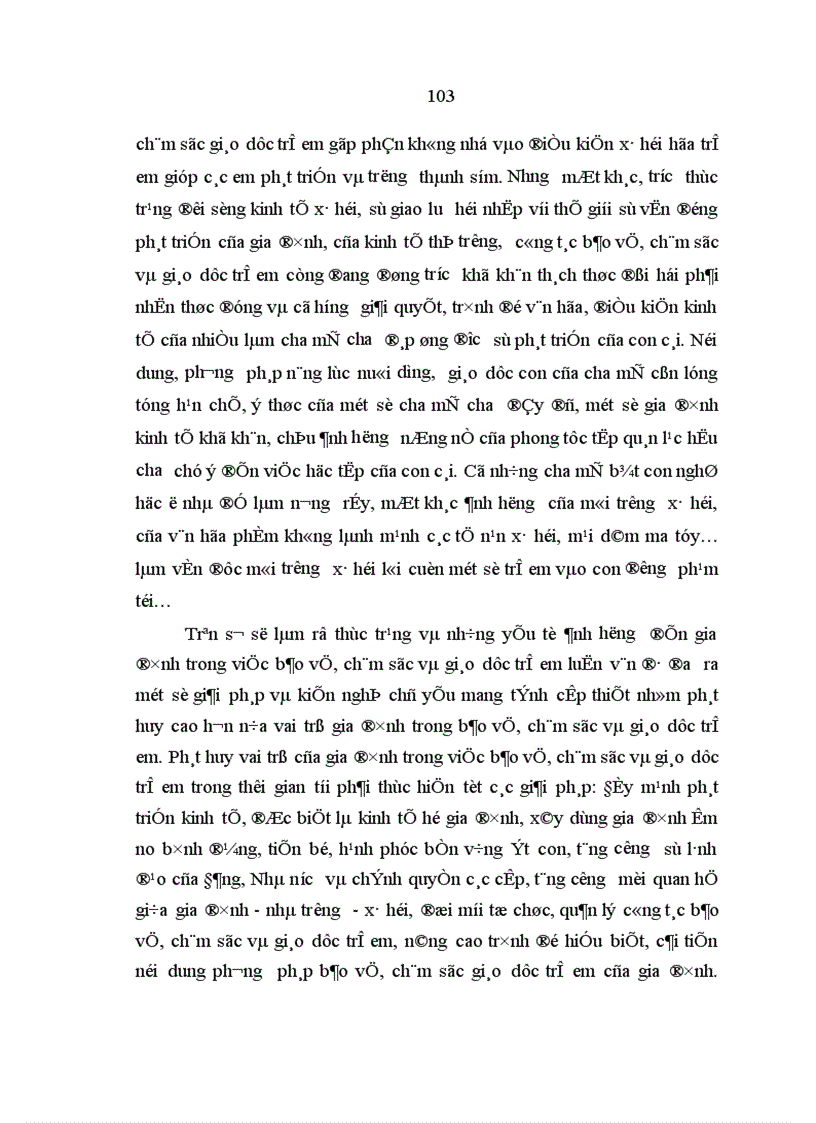 image for page Vai trò gia đình trong việc bảo vệ chăm sóc và giáo dục trẻ em ở tỉnh Hà Giang hiện nay 1