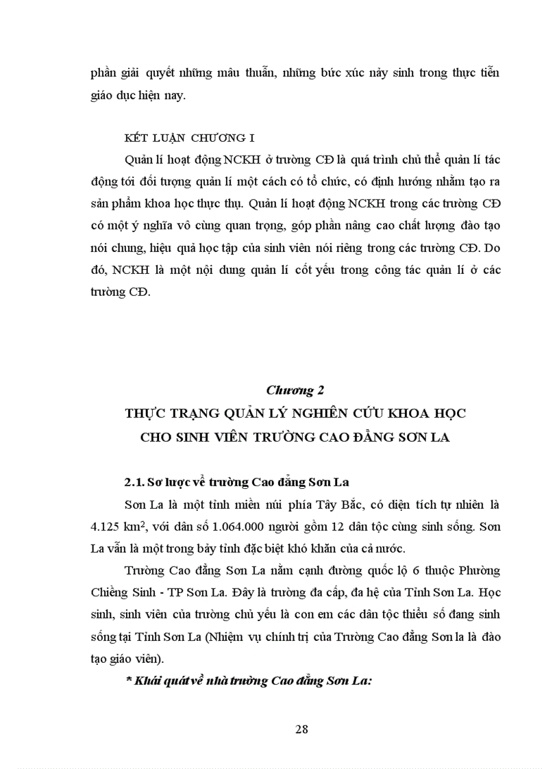 image for page Biện pháp quản lý nghiên cứu khoa học của sinh viên Trường Cao đẳng Sơn La