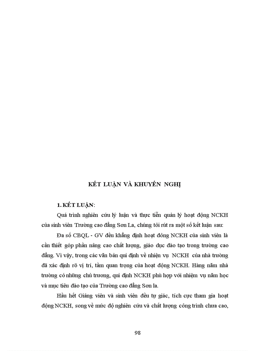 image for page Biện pháp quản lý nghiên cứu khoa học của sinh viên Trường Cao đẳng Sơn La