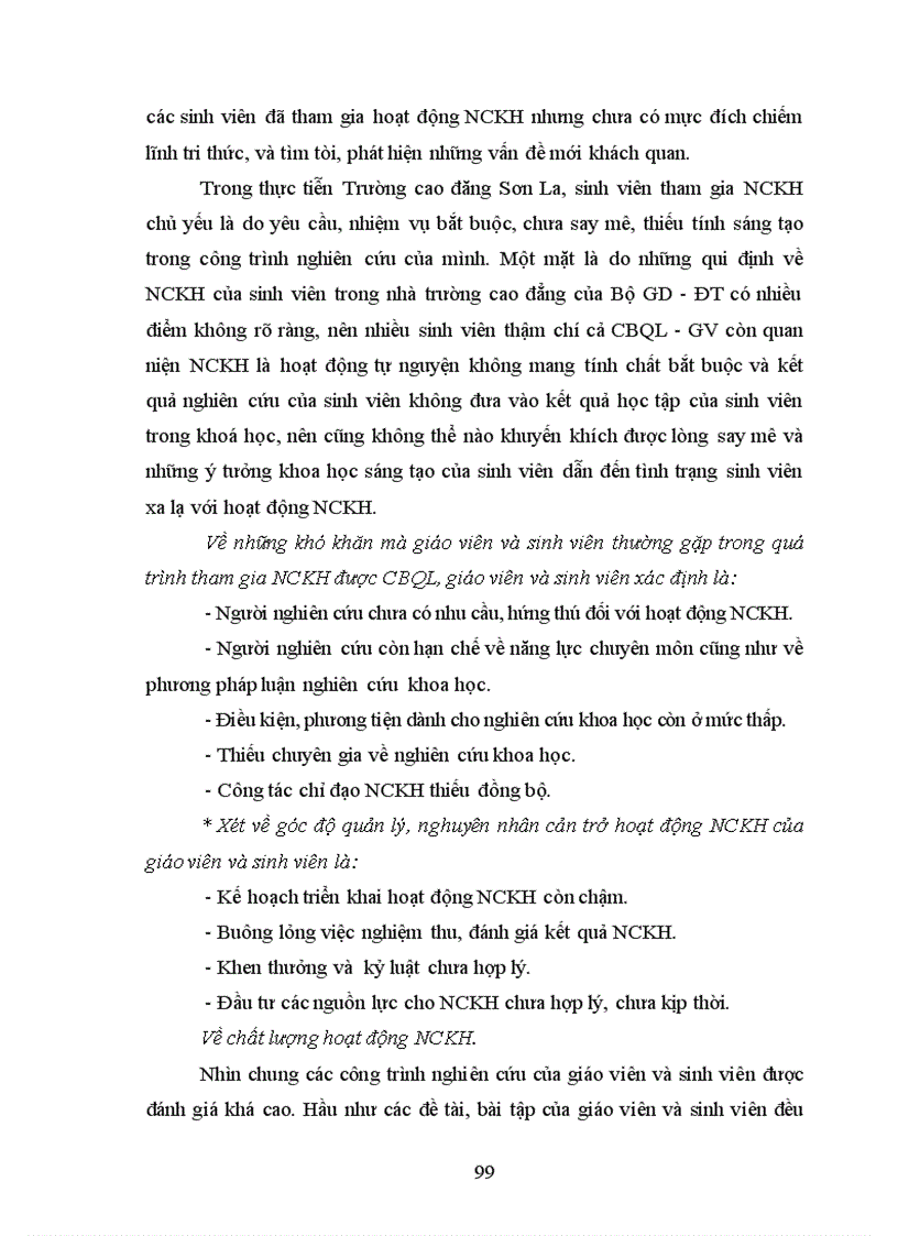 image for page Biện pháp quản lý nghiên cứu khoa học của sinh viên Trường Cao đẳng Sơn La