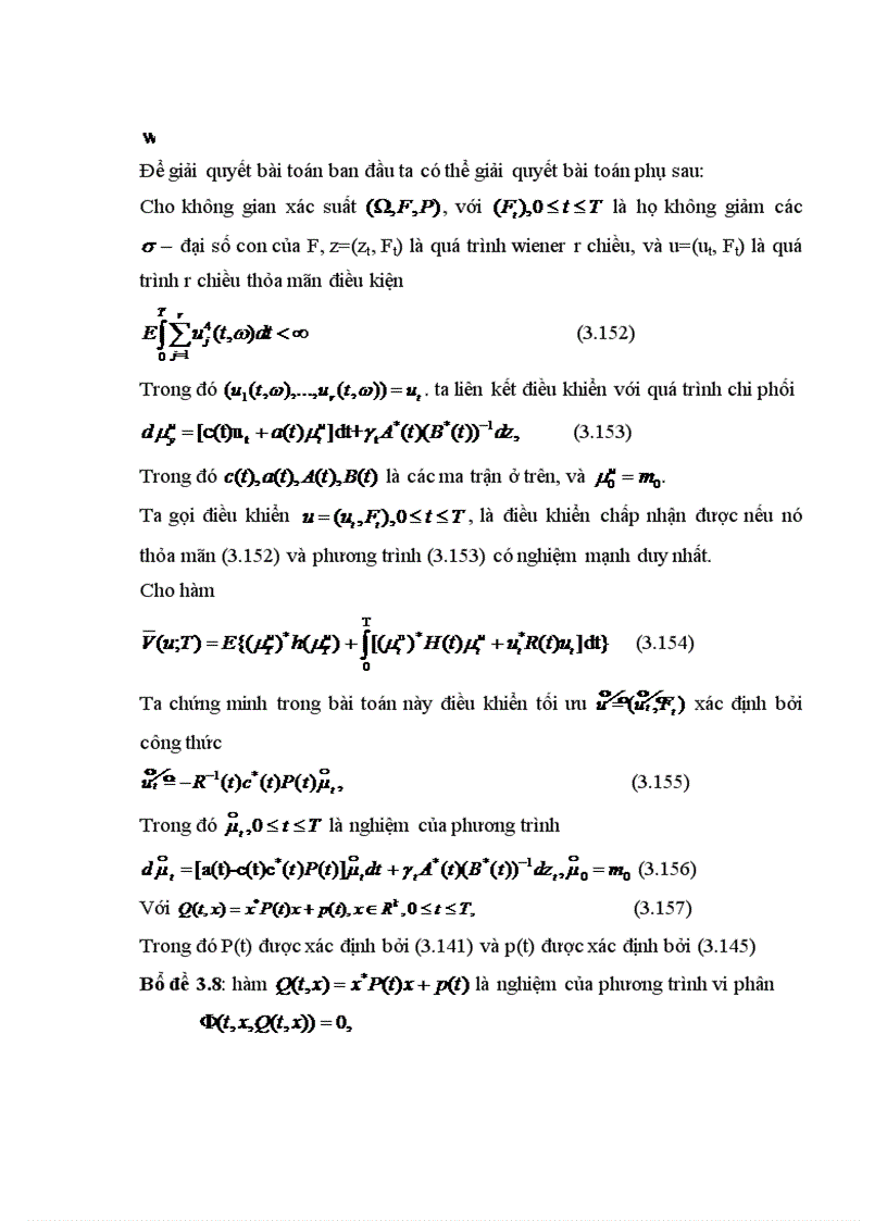 image for page lý thuyết lọc tối ưu đối với quá trình Gaussian điều kiện và áp dụng của nó vào các bài toán thống kê và các bài toán điều khiển tối ưu với thời gian rời rạc và các bài toán điều khiển tối ưu với thời gian liên tục