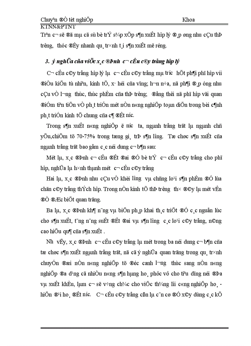 image for page Thực trạng và những giải pháp chủ yếu chuyển đổi cơ cấu cây trồng tỉnh Bắc Kạn 1