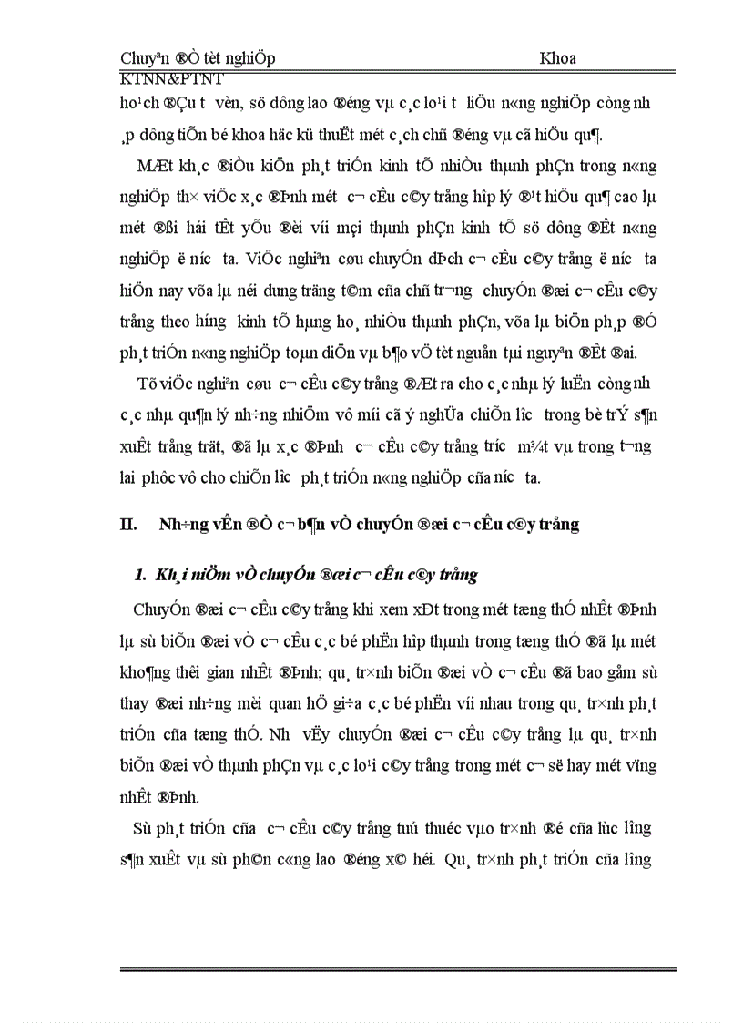 image for page Thực trạng và những giải pháp chủ yếu chuyển đổi cơ cấu cây trồng tỉnh Bắc Kạn 1