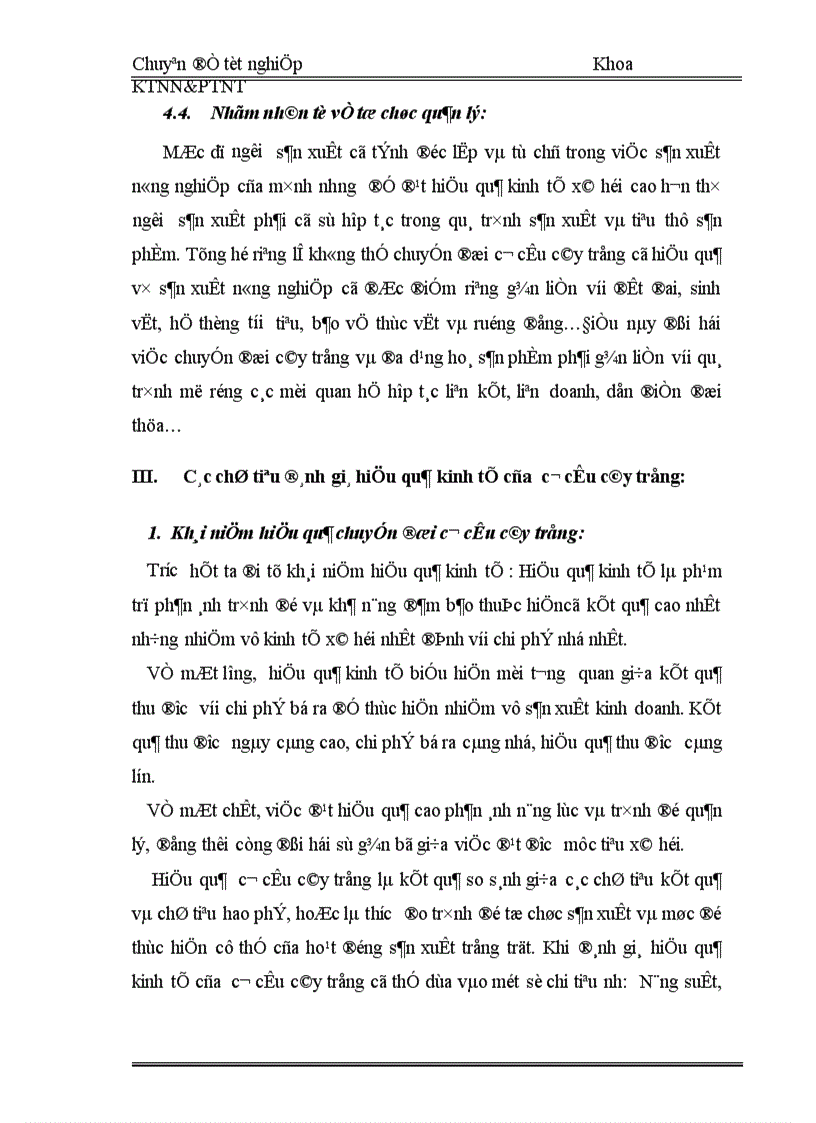 image for page Thực trạng và những giải pháp chủ yếu chuyển đổi cơ cấu cây trồng tỉnh Bắc Kạn 1