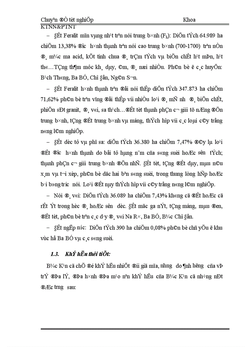 image for page Thực trạng và những giải pháp chủ yếu chuyển đổi cơ cấu cây trồng tỉnh Bắc Kạn 1
