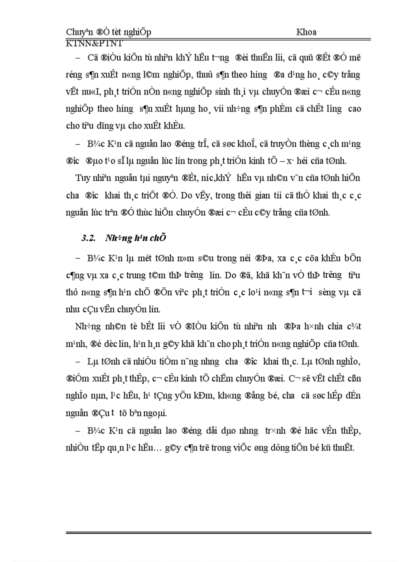 image for page Thực trạng và những giải pháp chủ yếu chuyển đổi cơ cấu cây trồng tỉnh Bắc Kạn 1