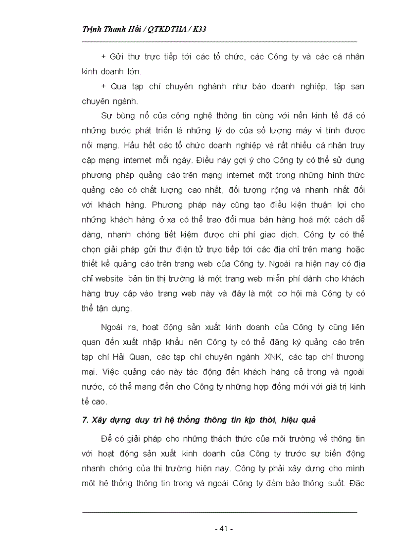 image for page Phân tích tình hình thị trường của Công ty TNHH Hasa 1