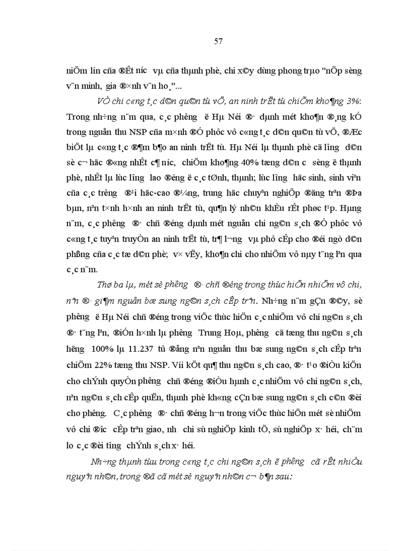 image for page Ngân sách phường của thành phố Hà Nội trong thời kỳ đổi mới
