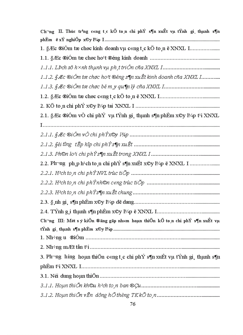 image for page Những vấn đề chung về kế toán chi phí sản xuất và tính giá thành sản phẩm xây lắp