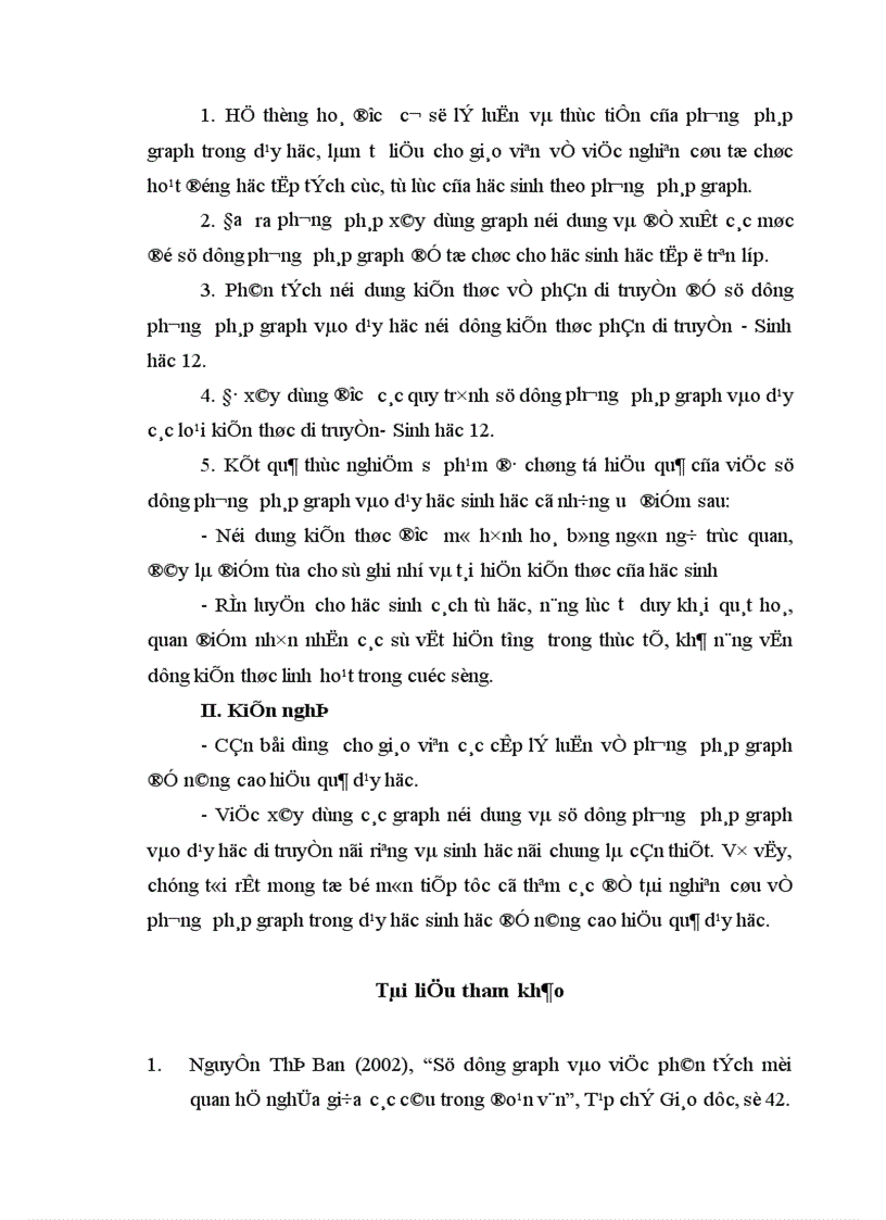 image for page Sử dụng phương pháp Graph để dạy học phần di truyền học sinh học lớp 12 THPT
