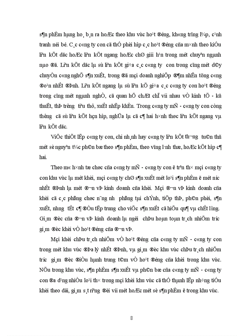 image for page Tính tất yếu khách quan và con đường hình thành công ty mẹ công ty con ở Việt Nam 1