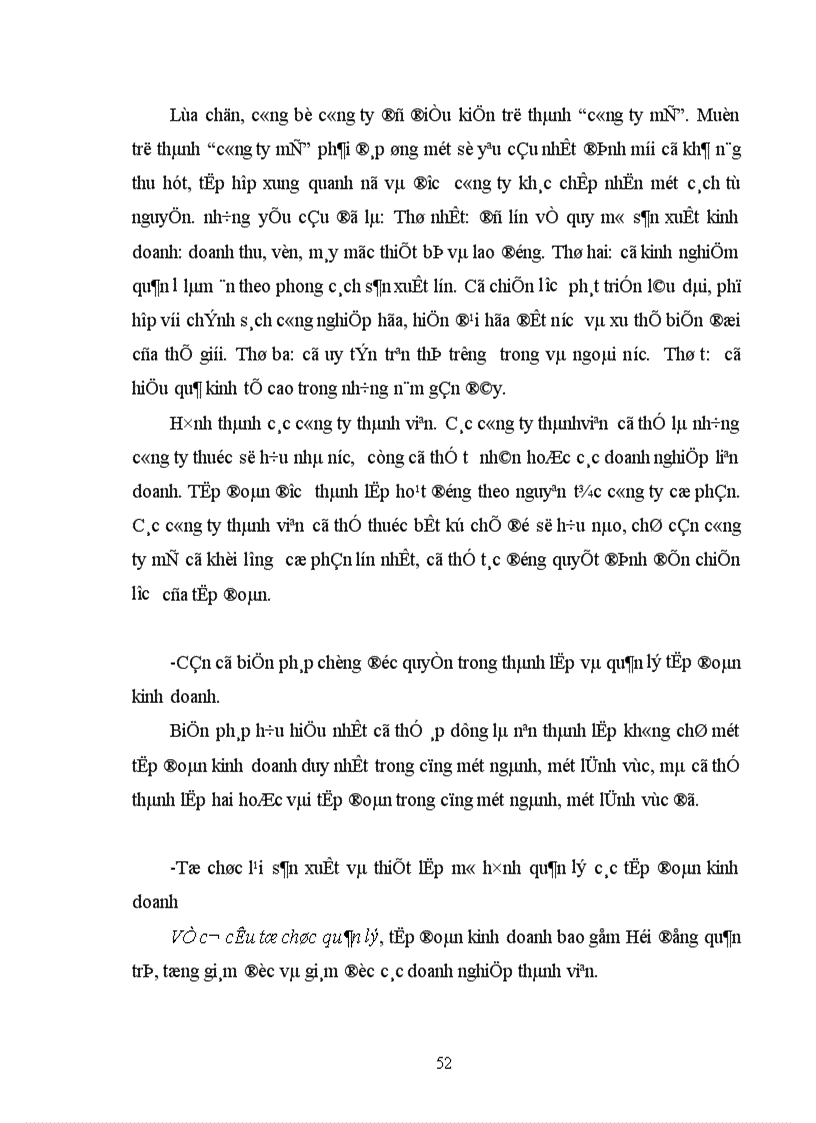 image for page Tính tất yếu khách quan và con đường hình thành công ty mẹ công ty con ở Việt Nam 1