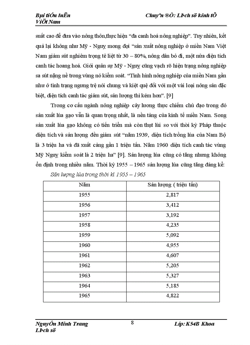 image for page Sự phát triển kinh tế nông nghiệp miền Nam Việt Nam trong vùng Mỹ Ngụy kiểm soát thời kỳ