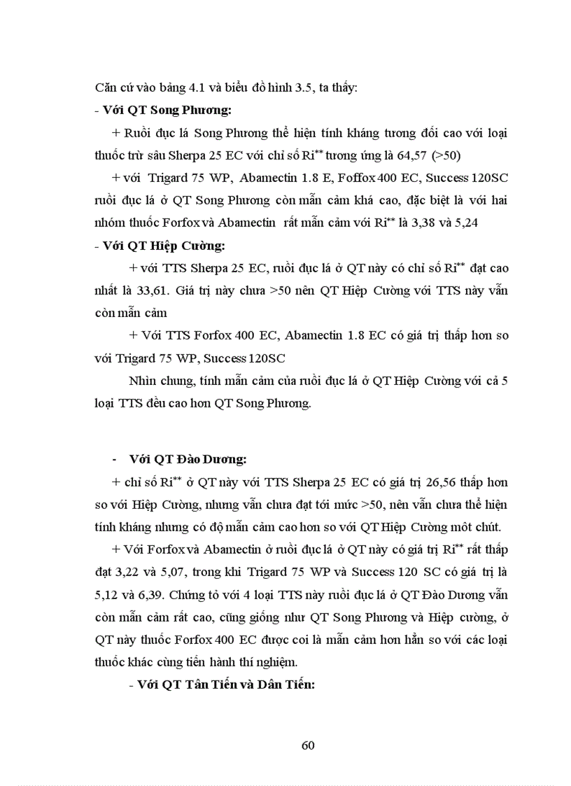 image for page Nghiên cứu tính mẫn cảm với một số thuốc trừ sâu của ấu trùng ruồi đục lá Lyriomyza sativae Blanchard ở một số quần thể Hưng Yên và Hà Nội