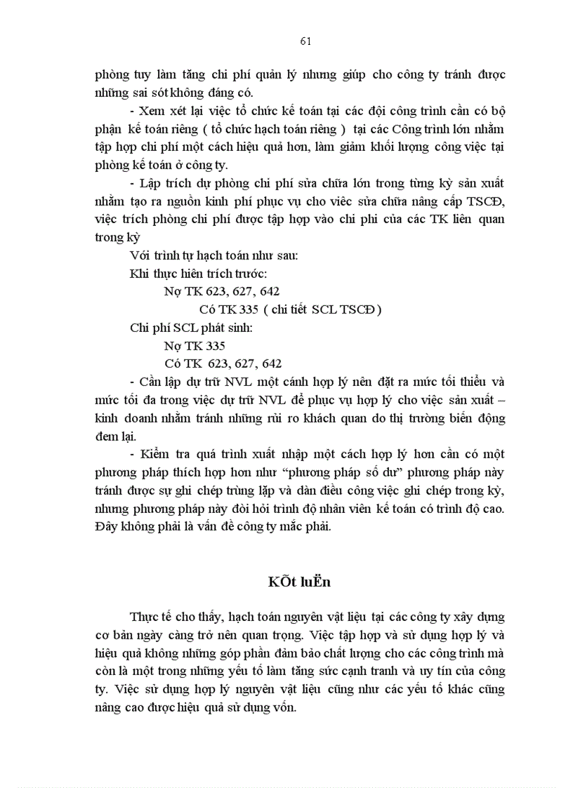 image for page Hạch toán nguyên vật liệu tại Công ty xây lắp và xây dựng số 5 1