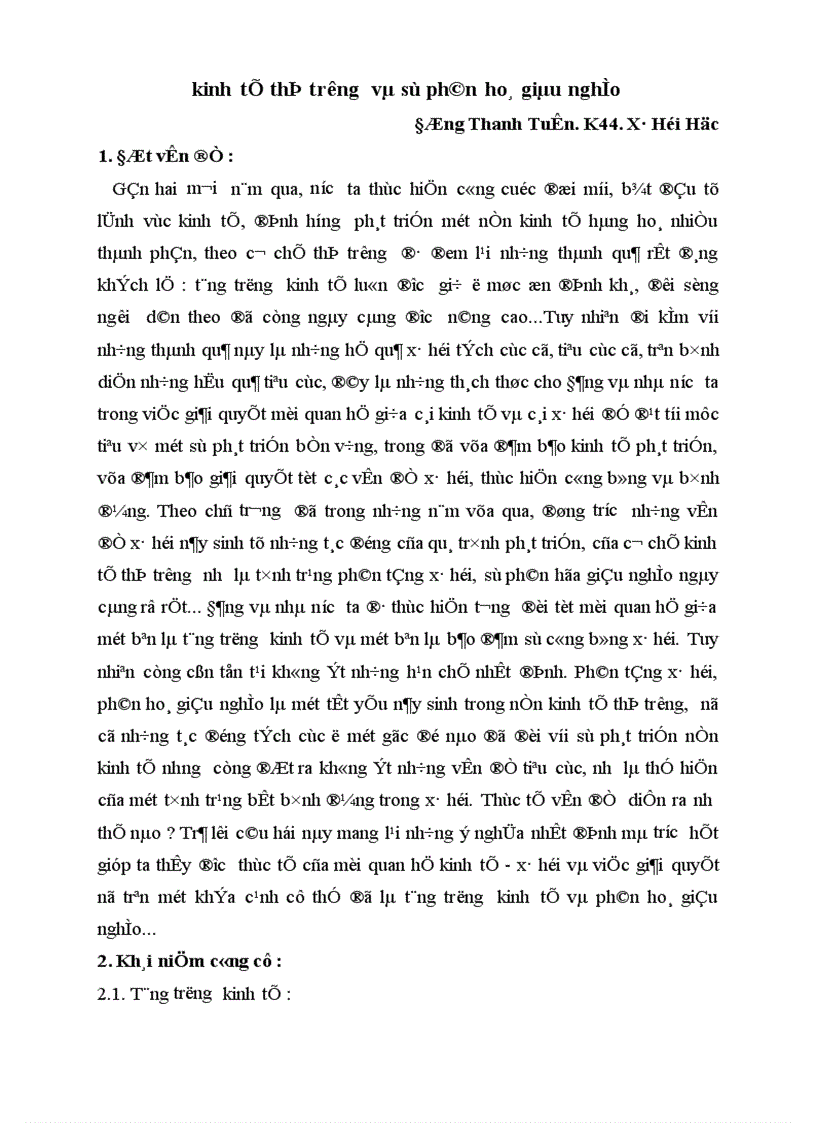 image for page kinh tế thị trường và sự phân hoá giàu nghèo