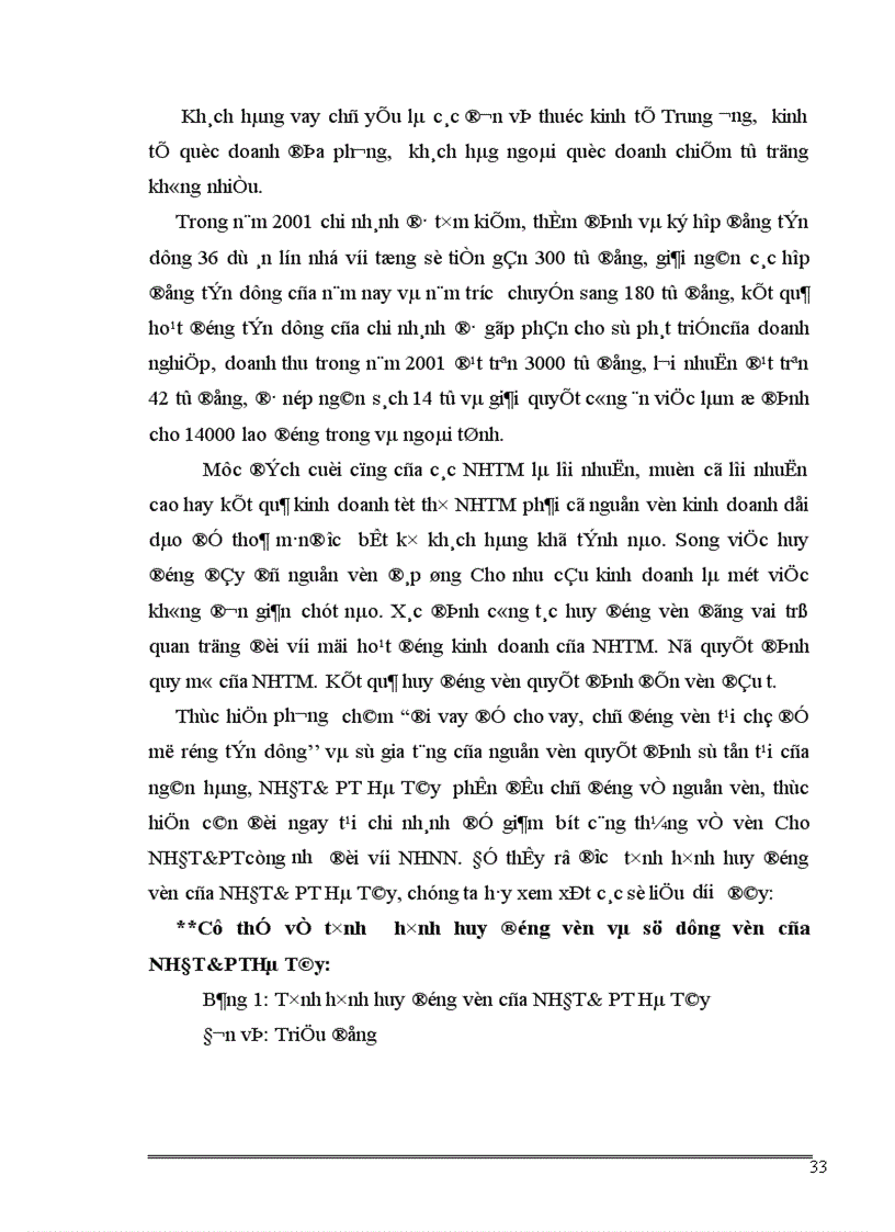 image for page Một số ý kiến về tăng thu tiết kiệm chi phí nhằm nâng cao hiệu quả kinh doanh tại NHĐT PT Hà Tây 1