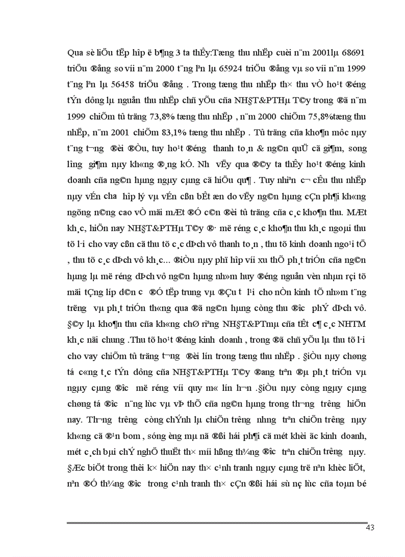 image for page Một số ý kiến về tăng thu tiết kiệm chi phí nhằm nâng cao hiệu quả kinh doanh tại NHĐT PT Hà Tây 1